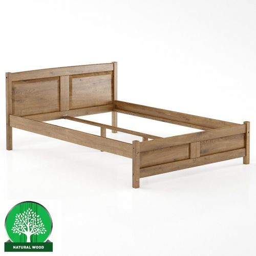 Posteľ Sosna LK104–140x200 dub