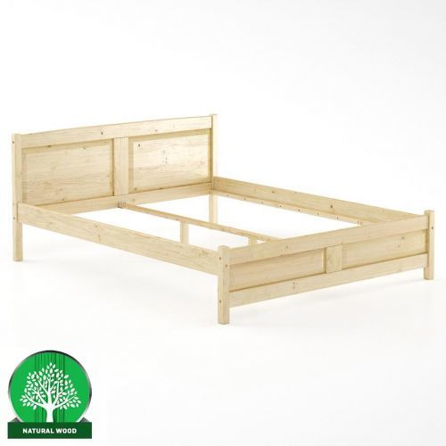 Posteľ Sosna LK104–160x200 surová