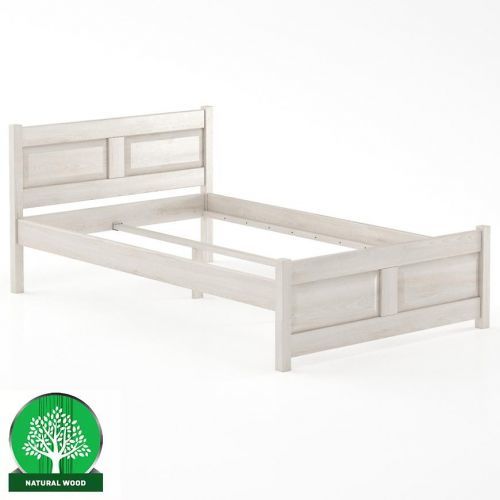 Posteľ Buk LK109–140x200 bielený