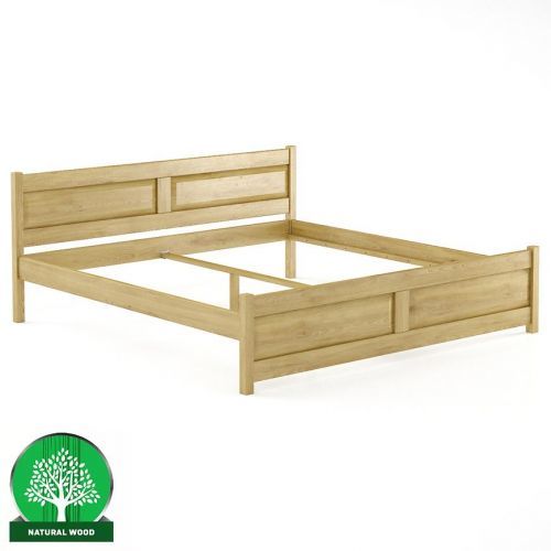 Posteľ Buk LK109–200x200 rustikal