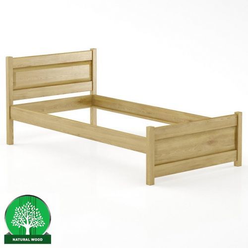Posteľ Buk LK120–100x200 rustikal