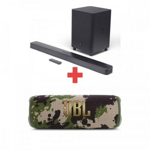 JBL BAR 5.1 SURROUND ALEXA MRM + JBL FLIP 6 SQUAD