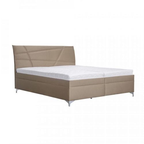 Čalúnená Posteľ Lauren 160/200cm, Nugát