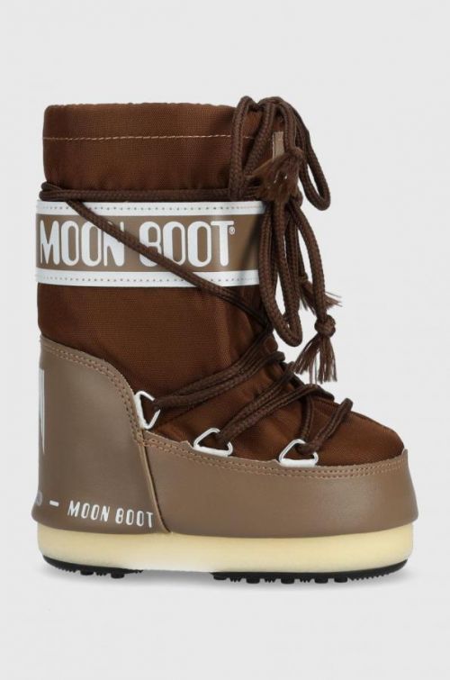 Detské snehule Moon Boot šedá farba