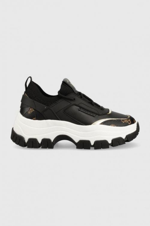 Tenisky Guess Braydin , čierna farba,