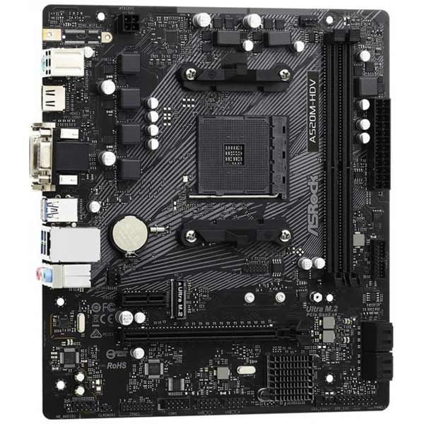 Asrock A520M-HDV, AMD AM4, 2xDDR4, HDMI, M.2 , Micro ATX A520M-HDV