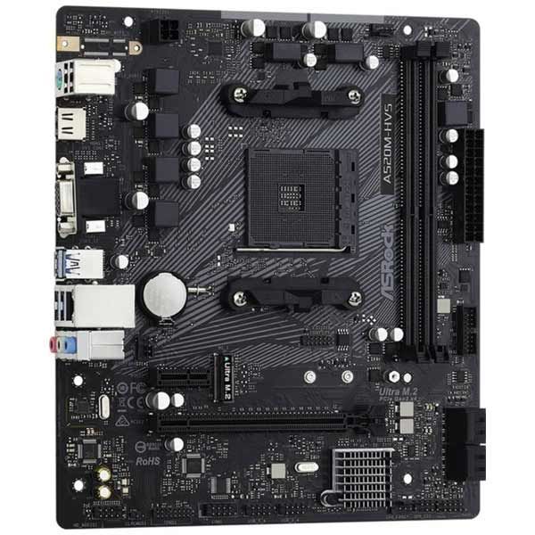 Asrock A520M-HVS, AMD AM4, 2xDDR4, HDMI, M.2, Micro ATX A520M-HVS