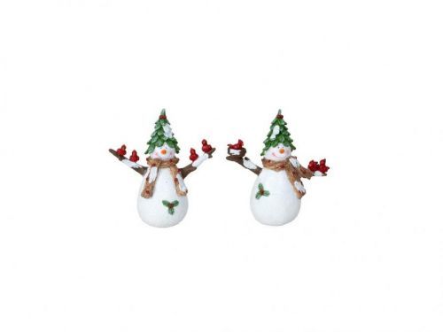 MAKRO - Snehuliak s klobúkom 16,5cm rôzne druhy