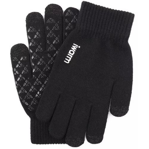 Rukavice Iwarm-Čierna/M KP21569