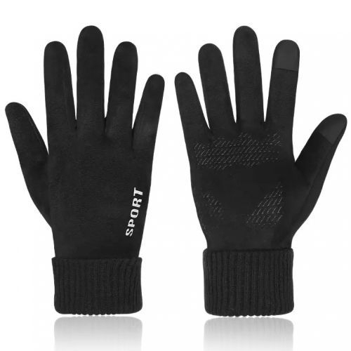 Pánske rukavice Sport-Čierna KP21580