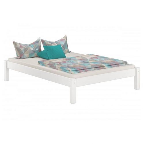 Postel Dora 140x200 borovica morená biela