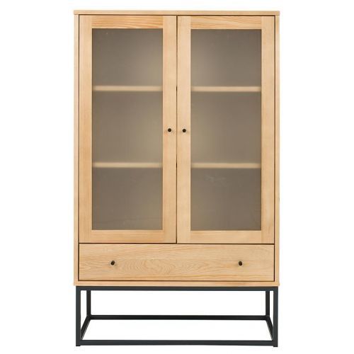 Vitrina Logan borovica lak