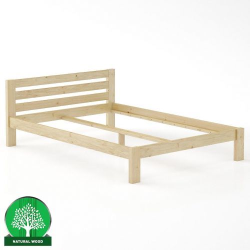 Posteľ Sosna LK105–140x200 surová