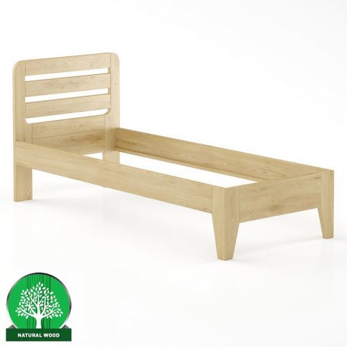 Posteľ Buk LK189–90x200 prírodné