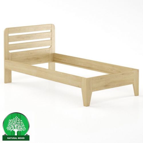 Posteľ Buk LK189–100x200 prírodné