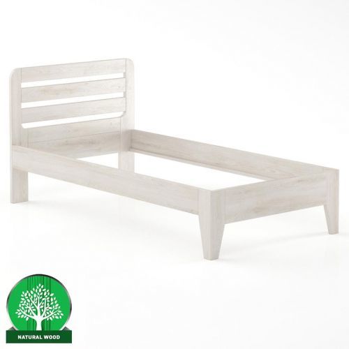 Posteľ Buk LK189–100x200 bielený