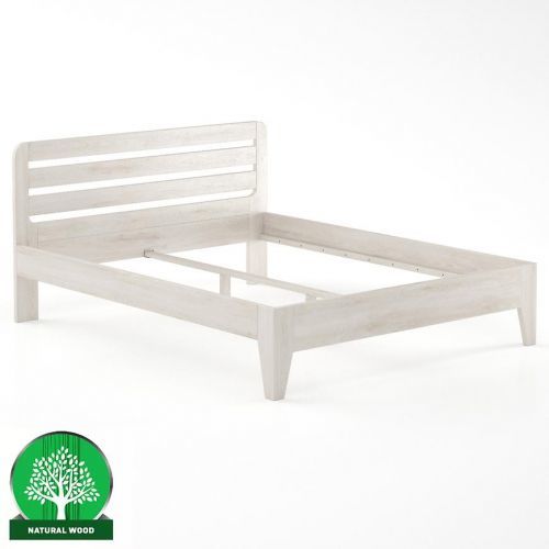 Posteľ Buk LK189–160x200 bielený