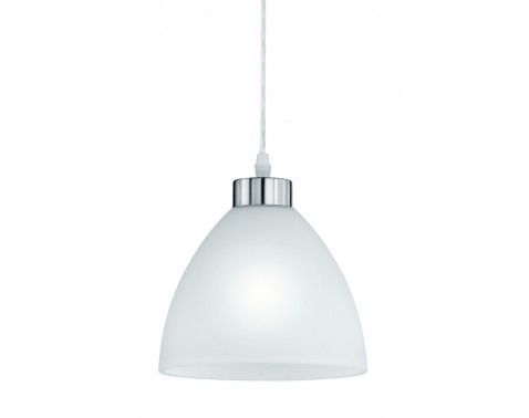 Luster Dallas, biele opálové sklo%