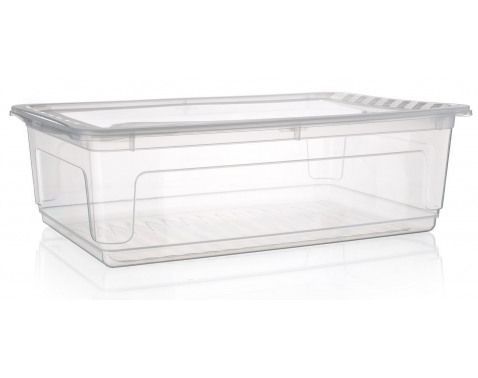 Úložný box Bea 30 l, priehľadný%