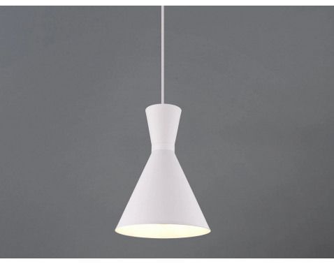 Luster Enzo, matná biela%