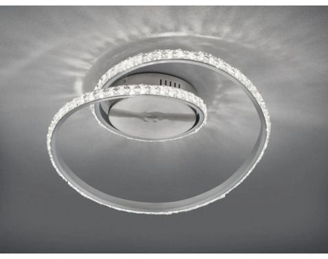 Stropné osvetlenie Rubin, LED, RGBW, imitácia krištáľov%