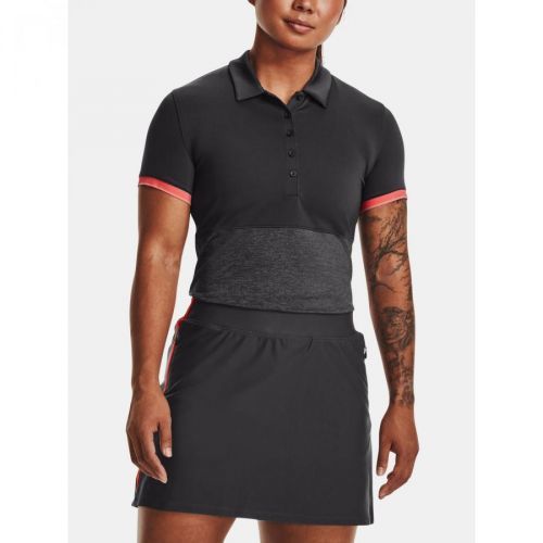 Under Armour T-Shirt UA Zinger Point SS Polo-GRY - Women