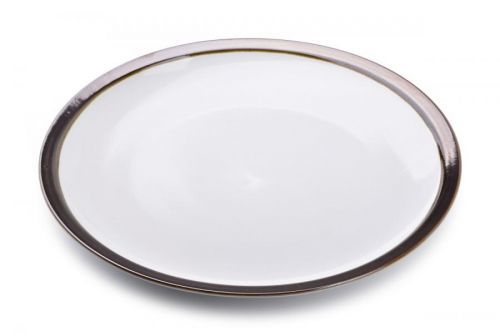 Porcelánový talíř Cal 24 cm bílý