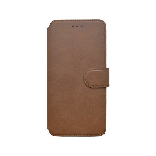 mobilNET knižkové puzdro Xiaomi Redmi Note 8 Pro, tmavo hnedá, 2020