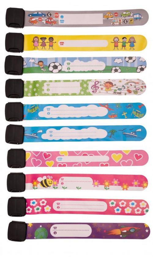 Troli Identifikačný náramok pre chlapcov Vesmír