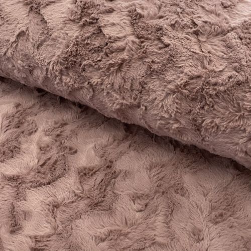 Umelá kožušina old blush