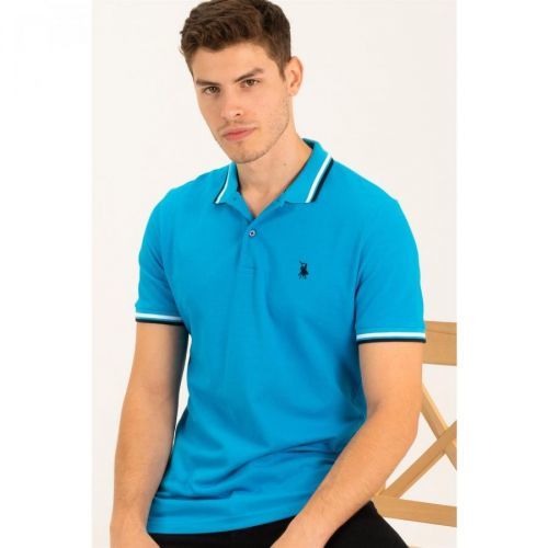 T8594 DEWBERRY MEN'S T-SHIRT-BLUE