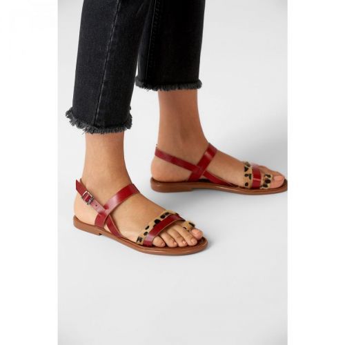 Dámske sandále Trendyol Leopard