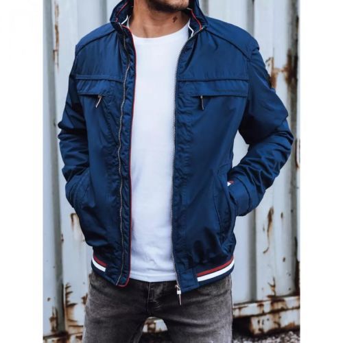Men's dark blue transitional jacket Dstreet TX4257