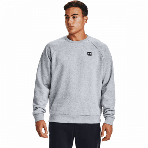 Under Armour Pánska mikina Rival Fleece Crew Grey  MM