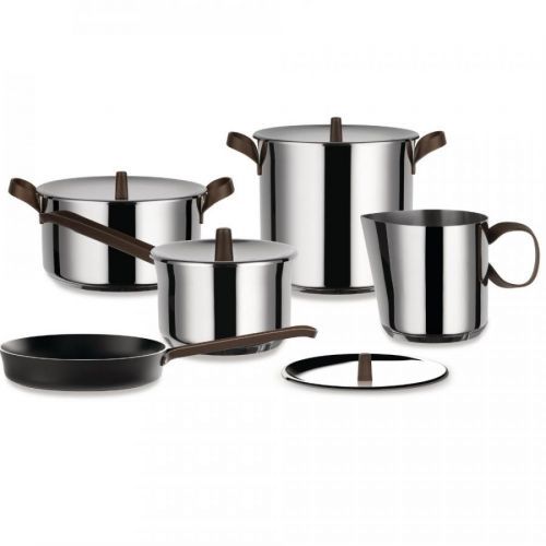 Hlboká panvica EDO Alessi 28 cm čierna