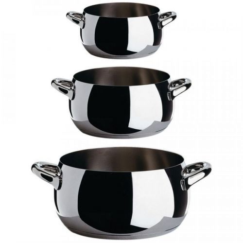 Hrniec MAMI Alessi 16 cm strieborný
