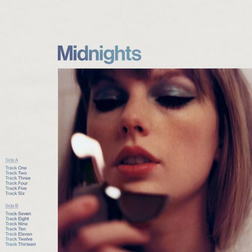 Taylor Swift, Midnights (Moonstone Blue Vinyl), Vinyl