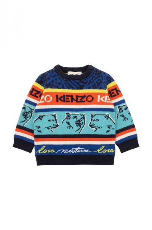 Sveter pre bábätká Kenzo Kids tenký