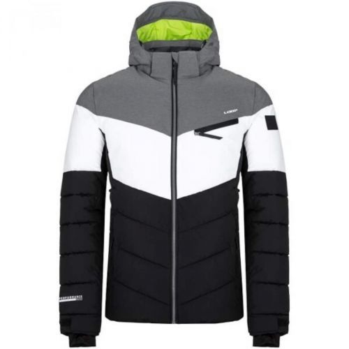 Men's ski jacket LOAP ORISINO Black/White/Grey
