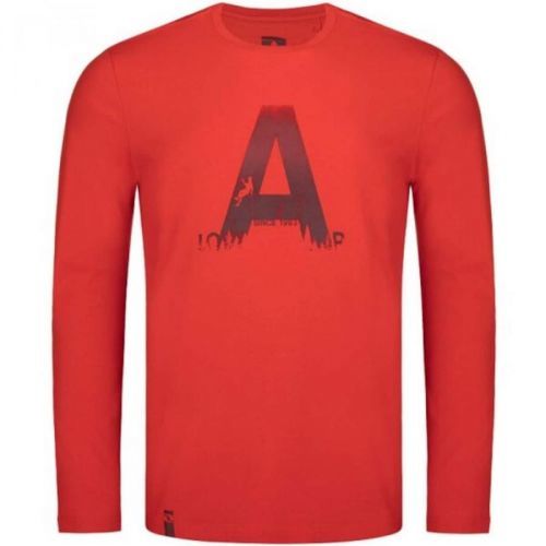 Men's t-shirt LOAP ALDOSS Red/Dark grey