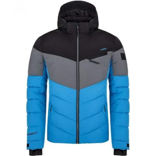 Men's ski jacket LOAP ORISINO Blue/Black/Grey
