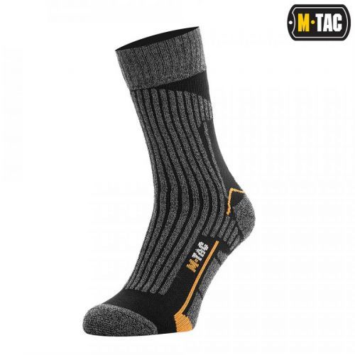 Ponožky M-Tac Coolmax 75% - čierne-sivé, 39-42