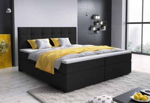 Expedo Čalúnená posteľ boxspring GLOSE, 160x200, cosmic 100