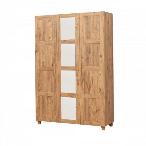 Šatní skříň Hedera II 120 cm borovice atlantská