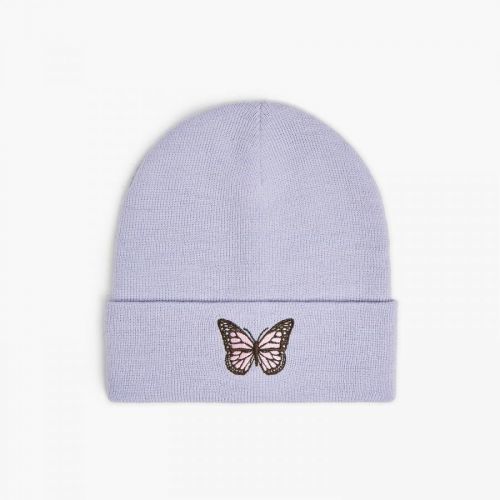 Cropp - Čiapka beanie - Purpurová