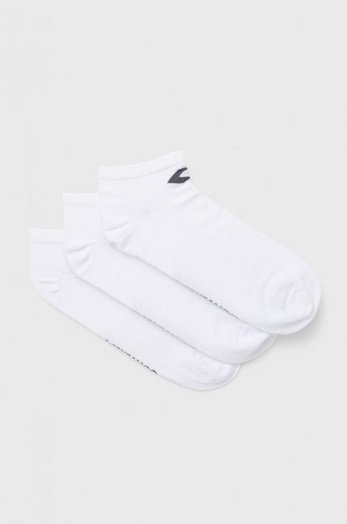 Ponožky Converse (3-pak) pánske, biela farba
