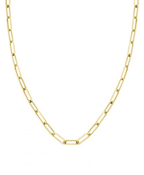 Rosefield Elegantný pozlátený náhrdelník na prívesky The Pendant JNHCG-J628