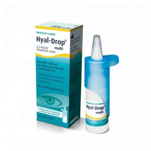 Hyal-Drop multi očné kvapky 10ml, poškodený obal