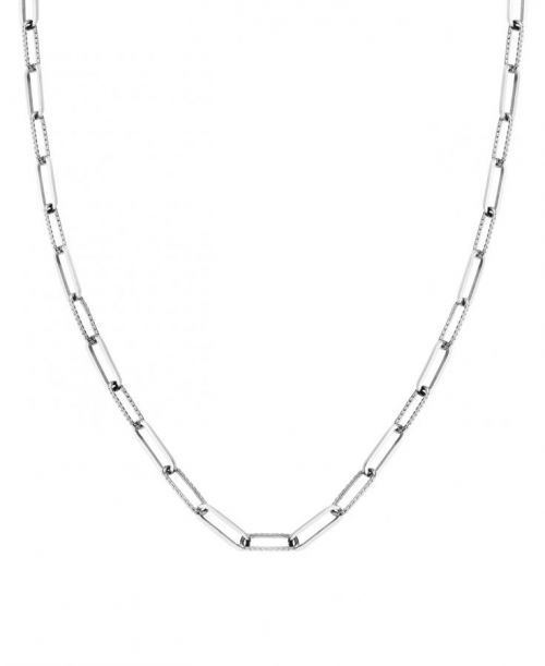 Rosefield Elegantný oceľový náhrdelník na prívesky The Pendant JNHCS-J629