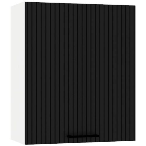 Skrinka do kuchyne Kate w60 pl čierna puntík